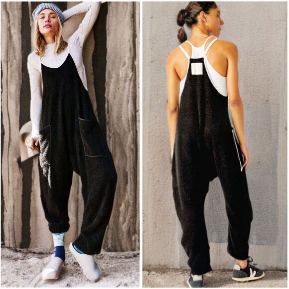 Free People Pants - ⚠️SOLD-8/10/24⚠️MC⚠️NWT Free People Hot Shot Cozy Cuddle Up Onesie